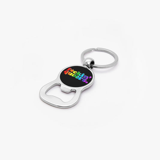 F*ckin' Queers Bottle Opener Keychain