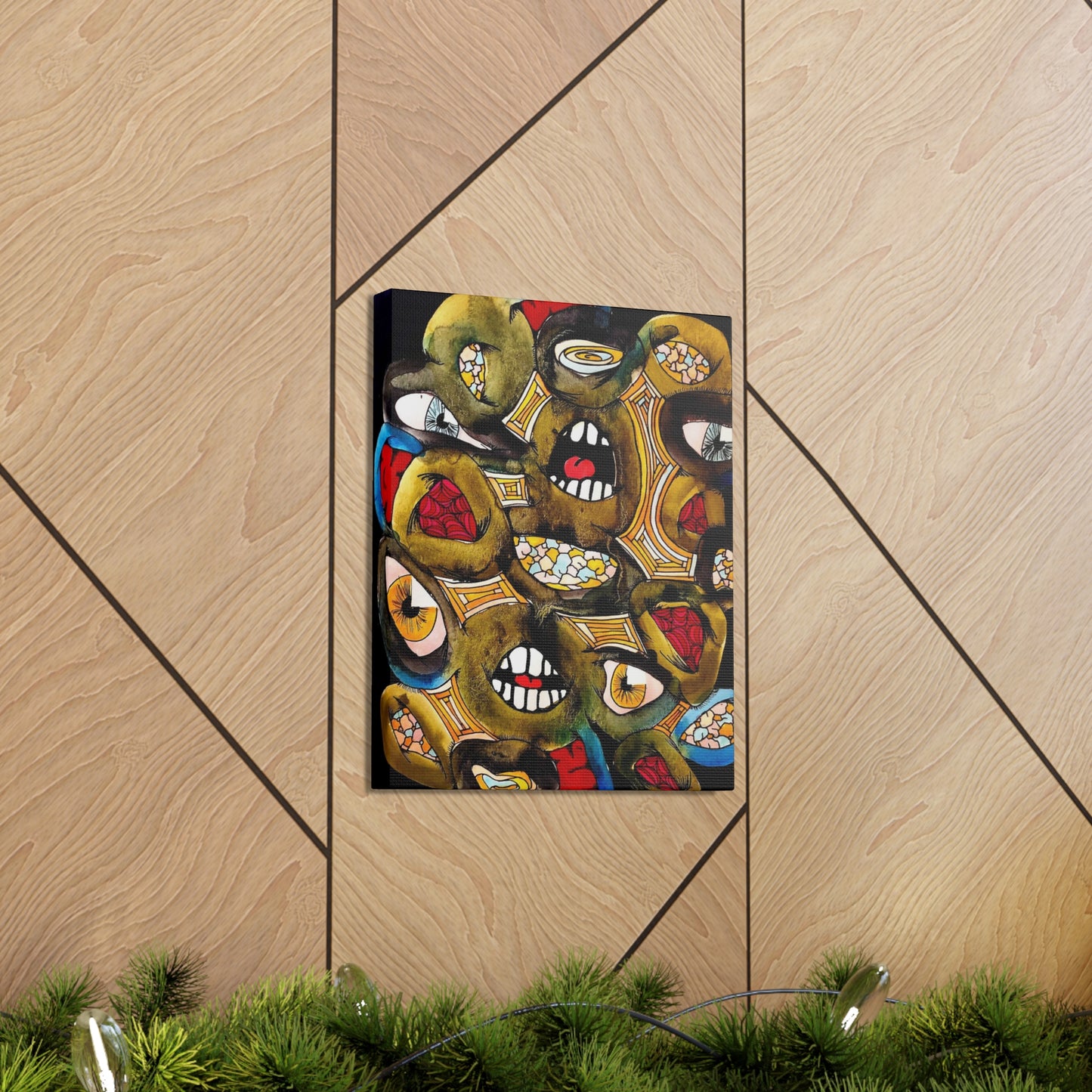 Guts Monster Canvas Gallery Wraps