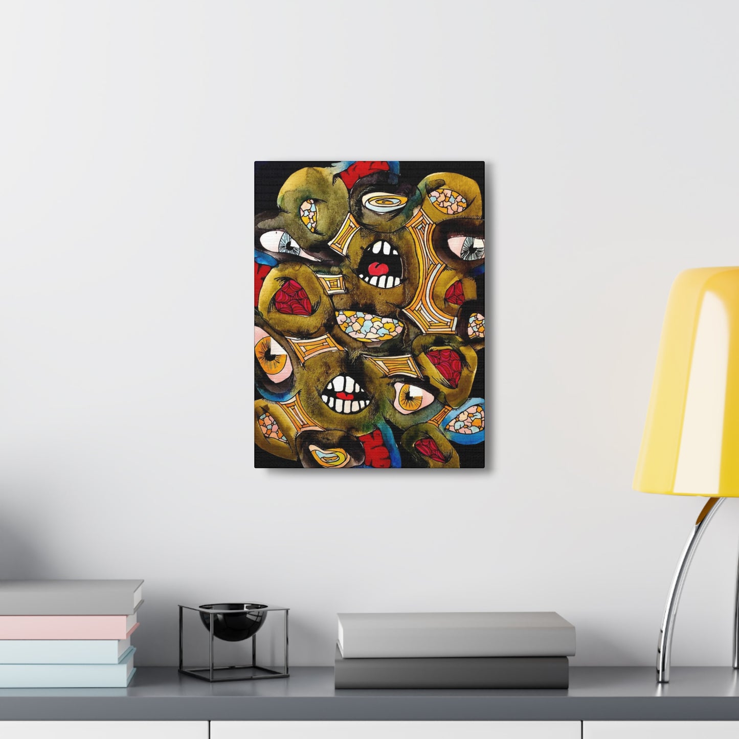 Guts Monster Canvas Gallery Wraps