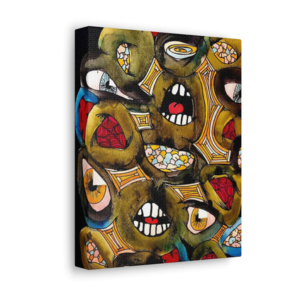 Guts Monster Canvas Gallery Wraps