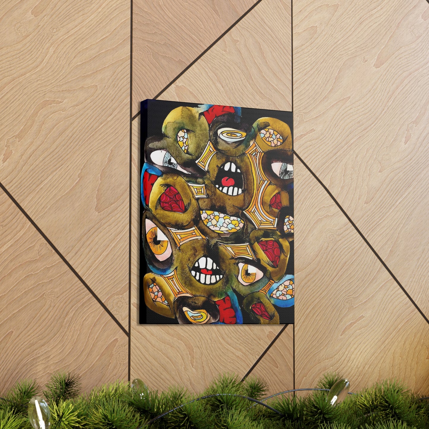 Guts Monster Canvas Gallery Wraps