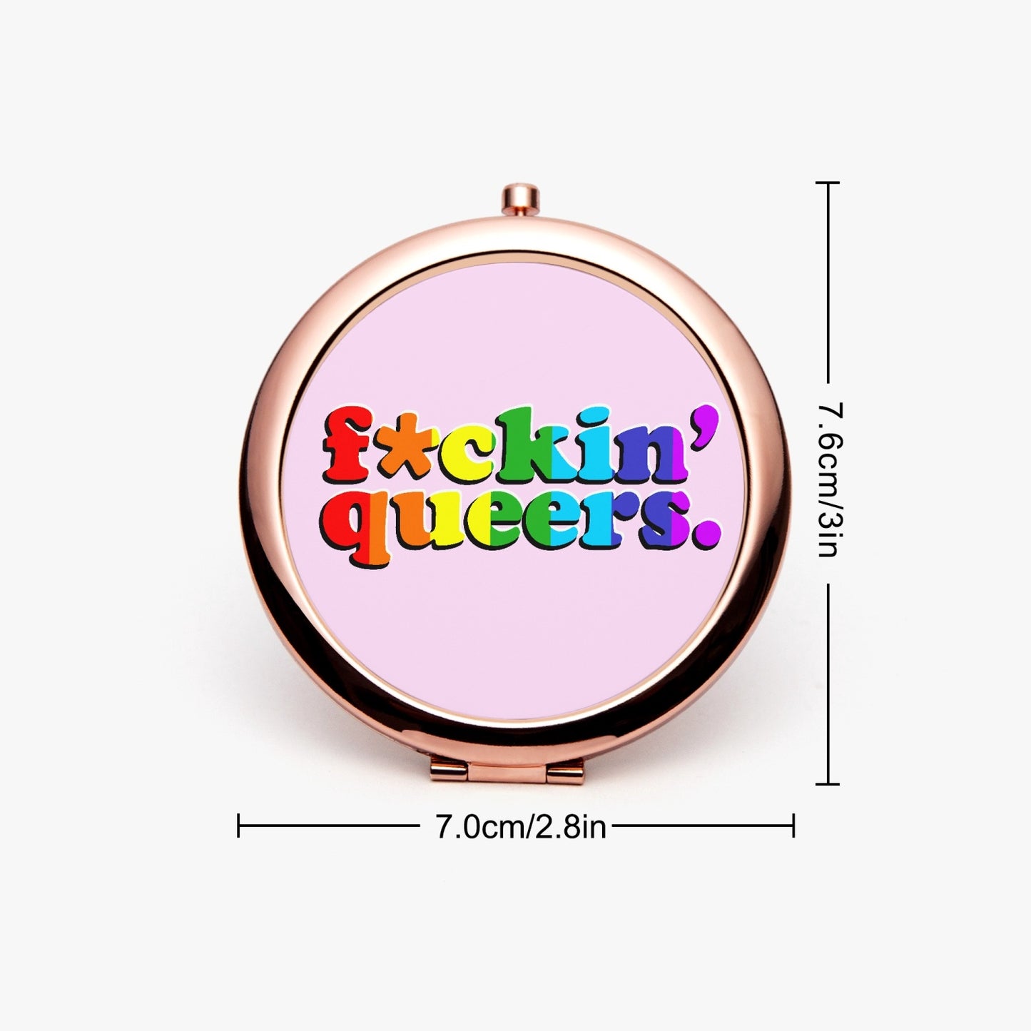 F*ckin Queers Compact Mirror