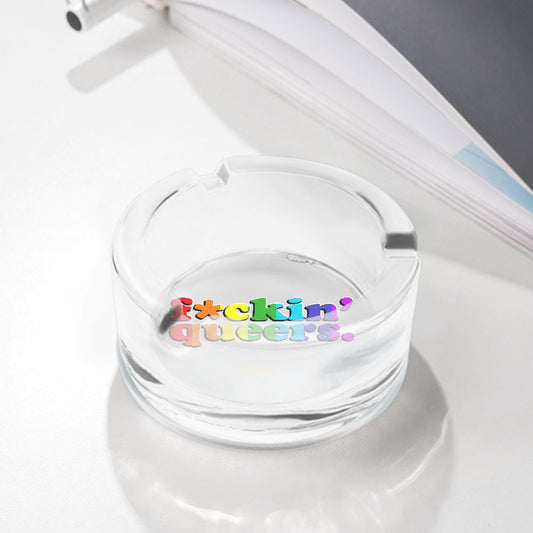 F*ckin' Queers Glass Ashtray