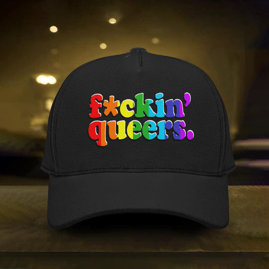 F*ckin' Queers Black Baseball Caps